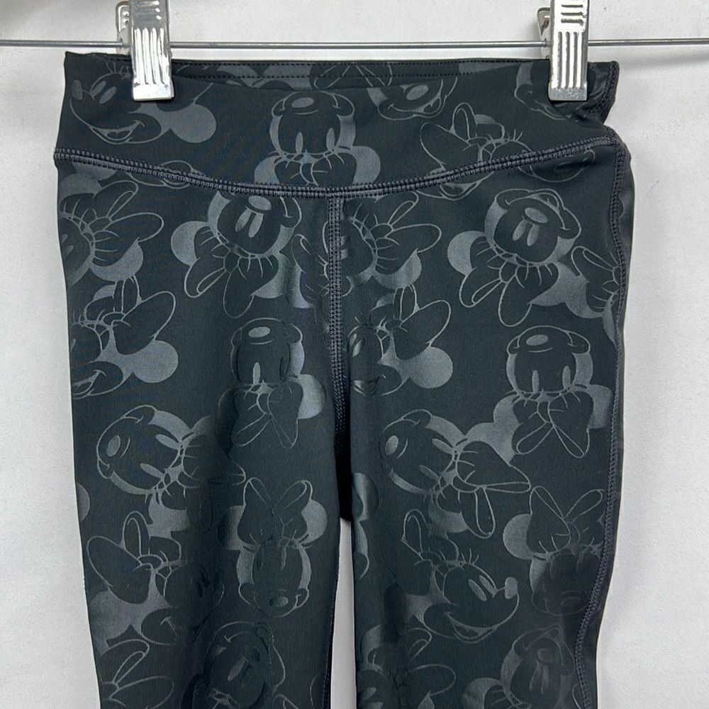 Baby Gap Disney Minnie Mouse black leggings EUC size 5T